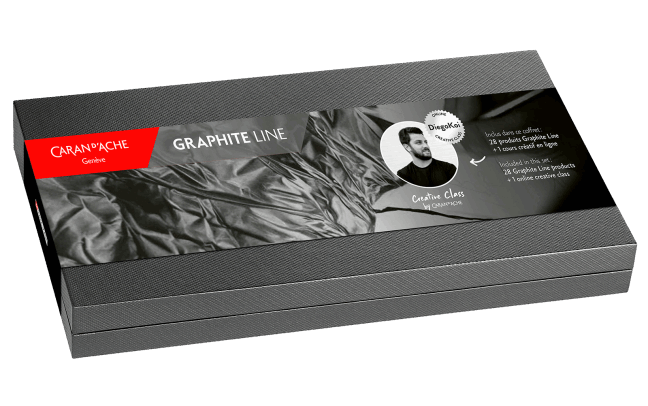 Caran d'Ache Graphite Line Gift Box - Box of 15 Hardness Degrees