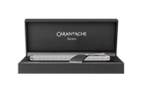 Caran D'Ache Damier Ecridor Rollerball Pen - Grey Silver