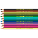 Caran D'Ache Swisscolor 12-Piece Watercolor Pencil Set - Kawaii Collection - Funny Monsters