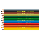 Caran D'Ache Swisscolor 12-Piece Watercolor Pencil Set - Kawaii Collection - Swiss Mountain
