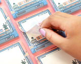 Unicorn Eclipse Writer Sticky Notes