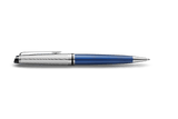 Waterman Expert Deluxe Ballpoint Pen - Metallic Blue Lacquer