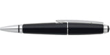 Edge Jet Black Rollerball Pen Detail