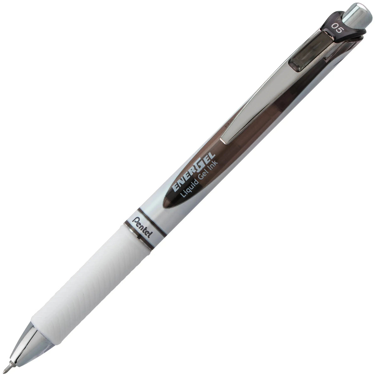 Pentel EnerGel Pearl Retractable Gel Pen - Black / .5mm Needle