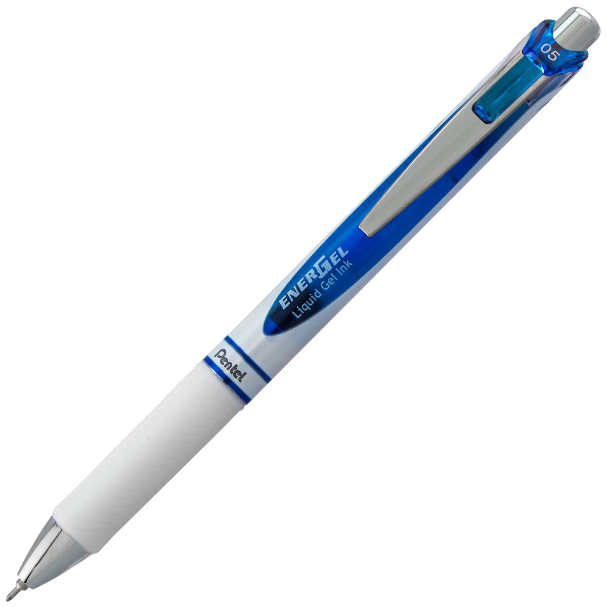 Pentel EnerGel Pearl Retractable Gel Pen - Blue / .7mm Needle
