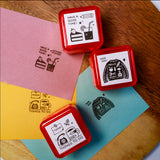 Sanby x Eric Small Things Pre-Inked Stamp - Snack