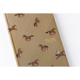 Hobonichi Techo Weeks - Bow & Tie: Galloping Horses (April Start)