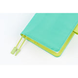 Hobonichi Techo A6 Original Planner Set - Colors: Aqua Lime (April Start)