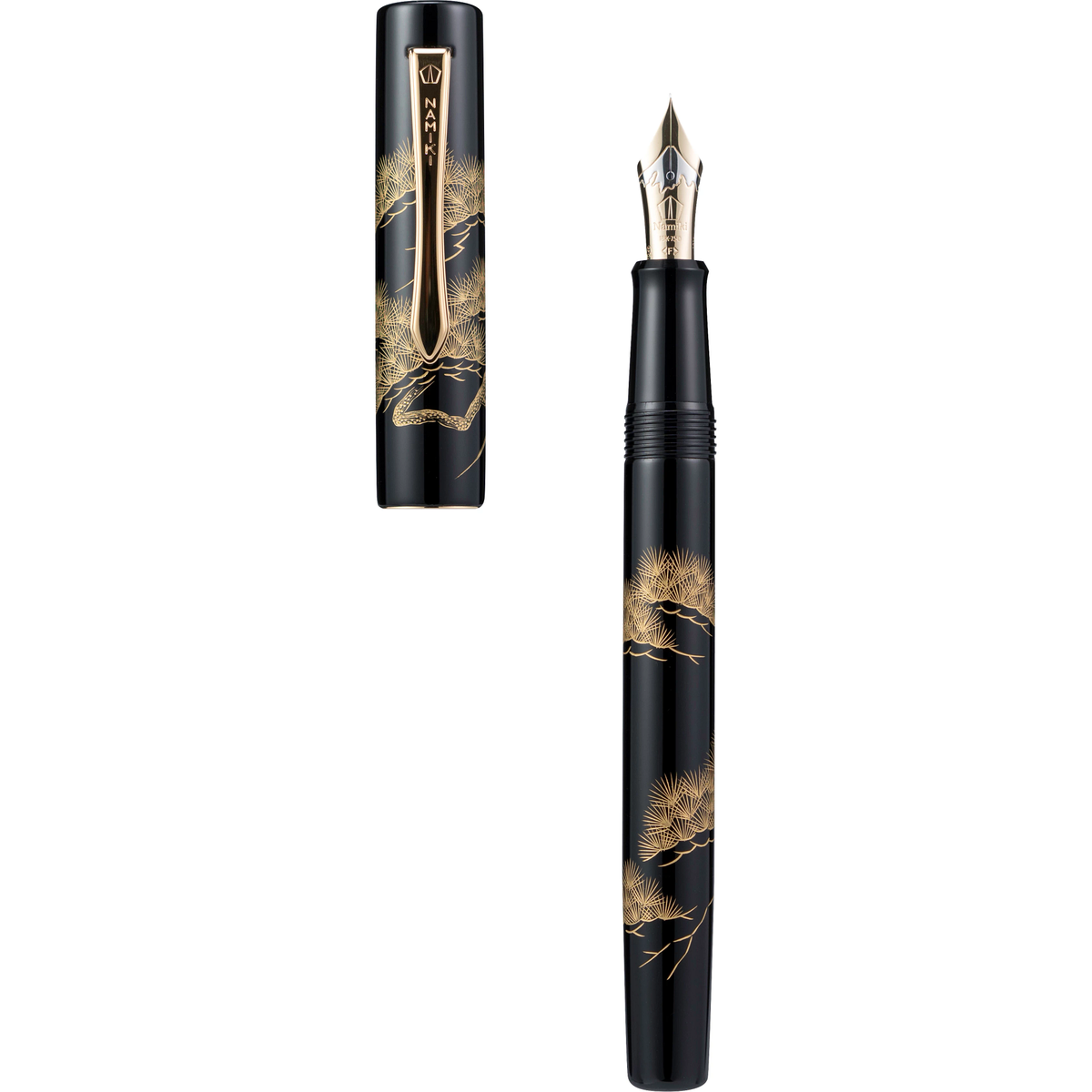 Namiki Chinkin Fountain Pen - Pine Tree