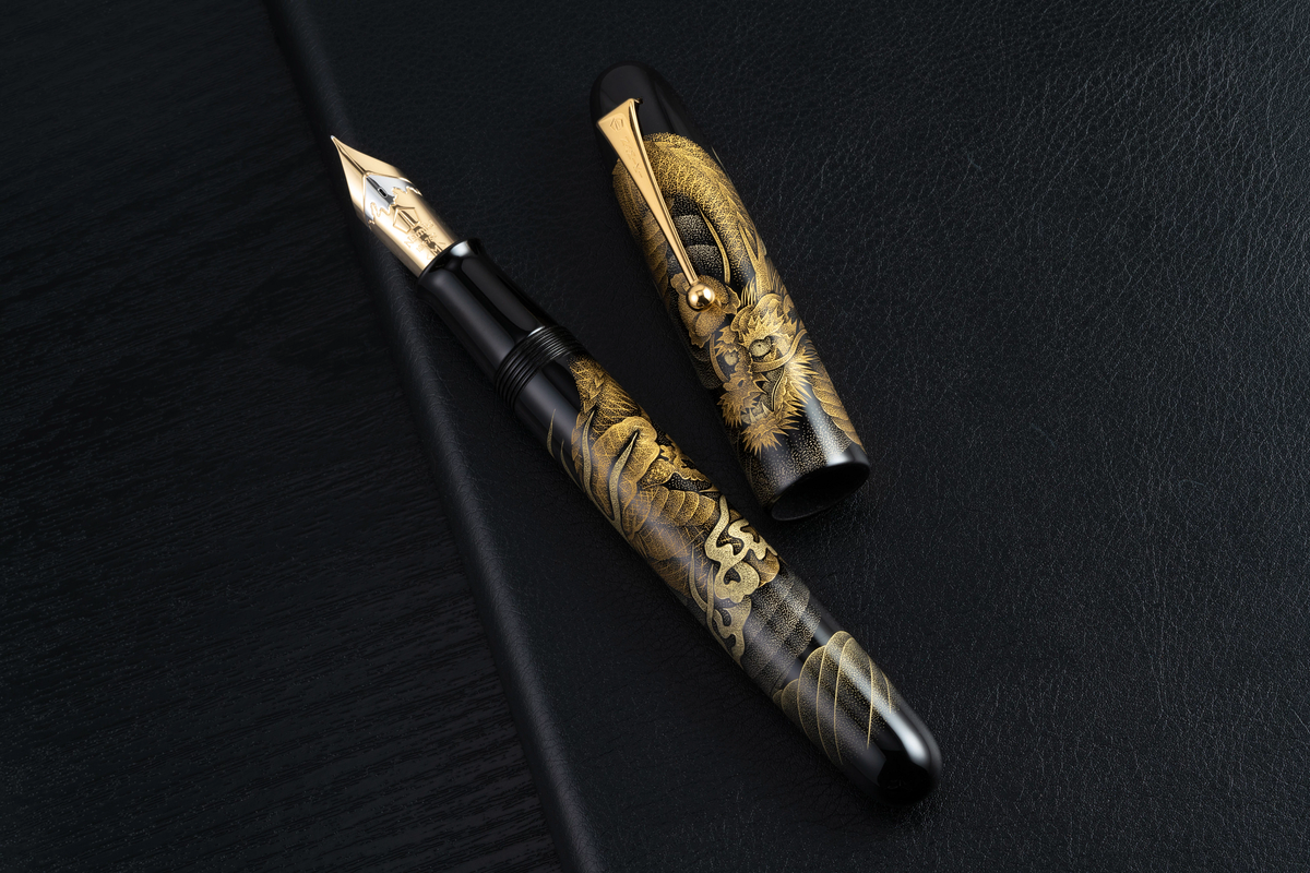 Namiki Emperor Chinkin Fountain Pen - Dragon