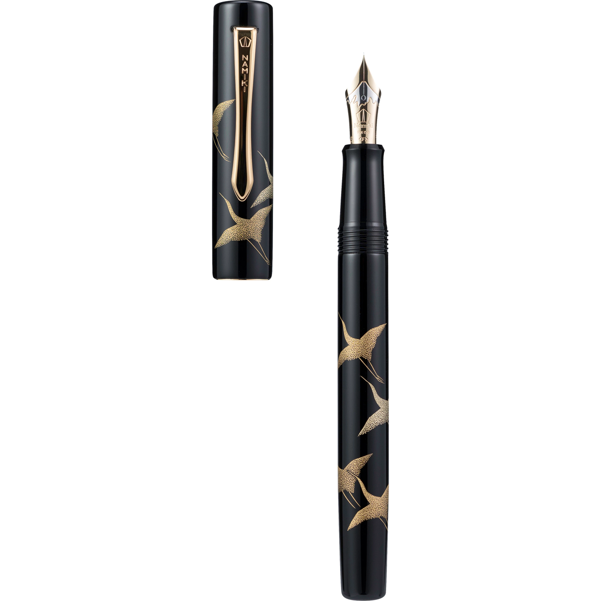 Namiki Chinkin Fountain Pen - Crane