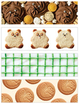 KITTA Portable Washi Decorative Tape -Stamp style Clear -: Playmates