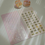 2jingis2jing Bunny Mini Things Sticker Sheet