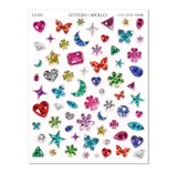 Letters to Apollo - Gems Sticker Sheet