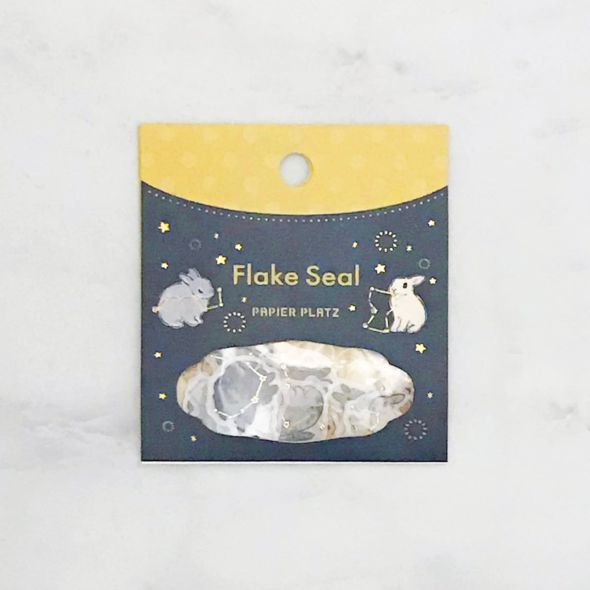 Papier Platz Schinako Moriyama Flake Stickers - Constellations and Rabbits