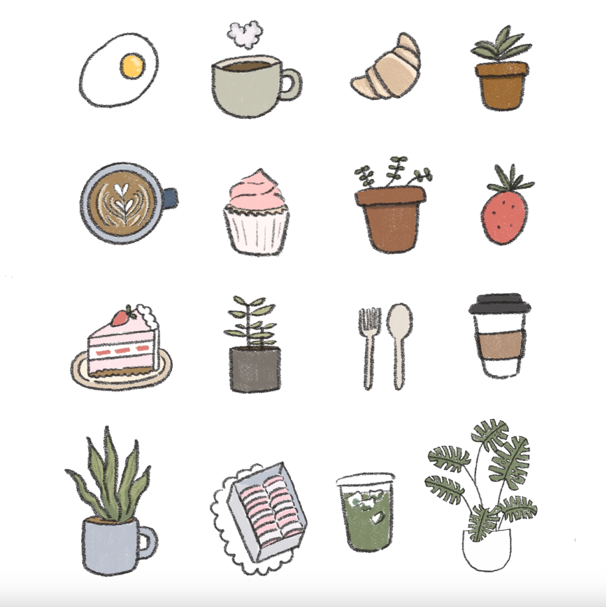dana ate oatmeal! Cafe Sticker Sheet
