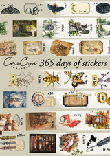CoraCreaCrafts 365 Days of Stickers in a Roll