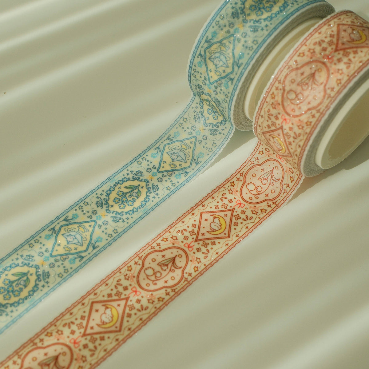 2jingis2jing Echoes of Forget Me Nots Glitter Washi Tape