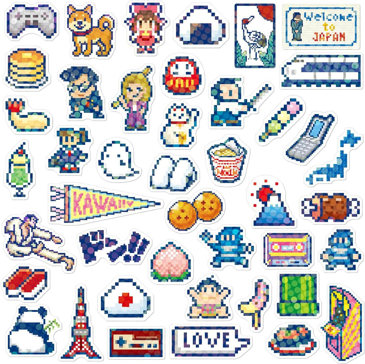 Hako Sticker Japanese Culture
