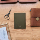 Sarica Studio Embossed TN Notebook - Passport Size