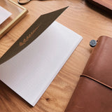 Sarica Studio Embossed TN Notebook - Passport Size