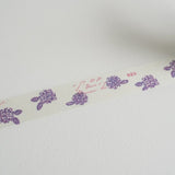 Yohaku Washi Tape - Oborozuki