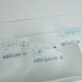 Yohaku Foil Stamped Sticky Note Roll - Hoshimeguri