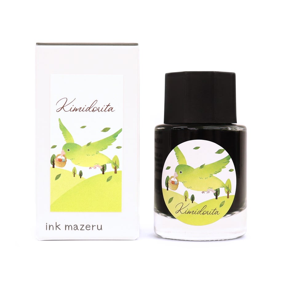 Ink Mazeru 18ml Bottled Ink - Kimidorita