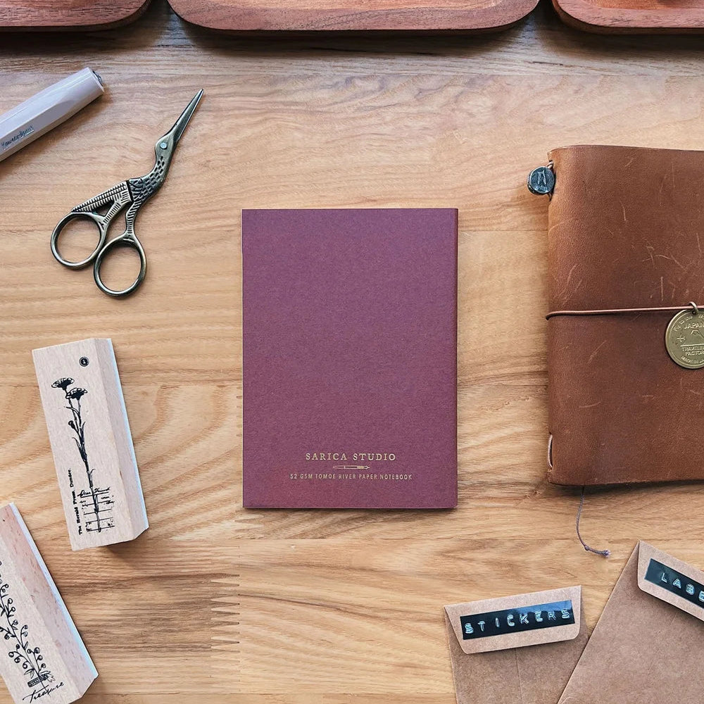 Sarica Studio Embossed TN Notebook - Passport Size
