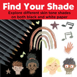 Faber-Castell Black Edition Skin tones Color Pencils - 12 pack