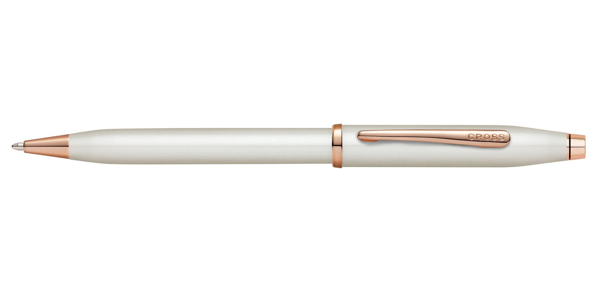 Century II Pearlescent White Ballpoint Pen - view 3