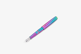 Gravitas Dinkey Fountain Pen - Rainbow Skittle PVD