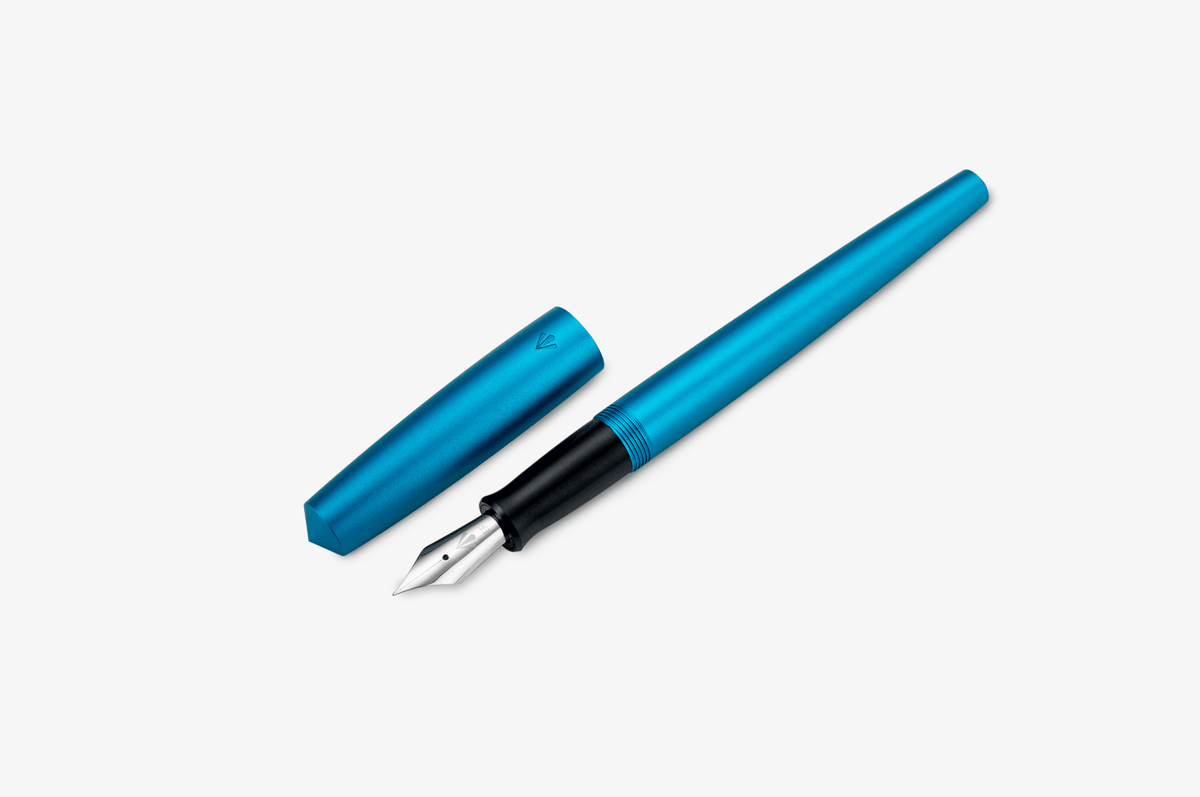 Gravitas Entry Fountain Pen - Aluminum Turquoise