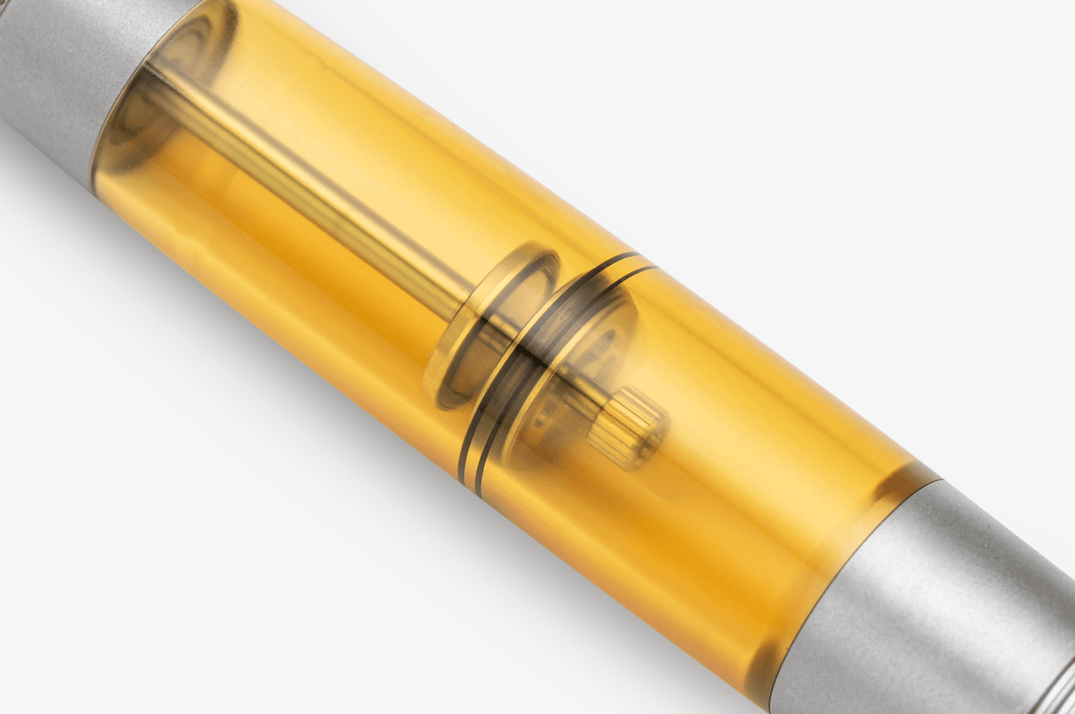 Gravitas Monster Fountain Pen - Grade 5 Titanium Stone Washed