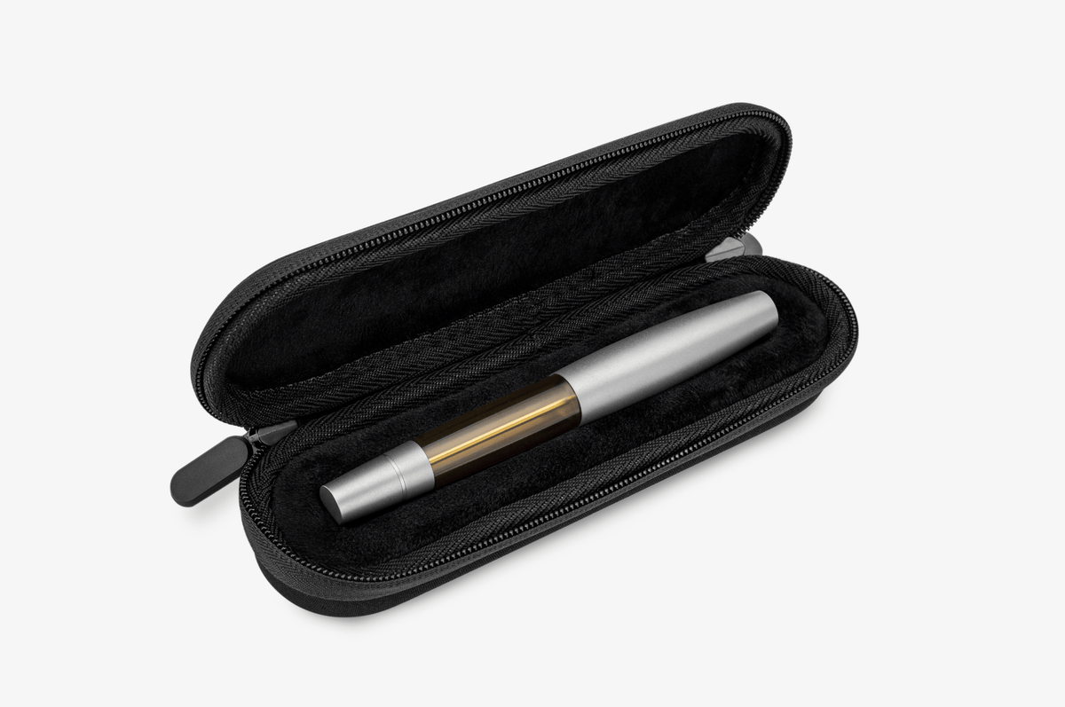 Gravitas Monster Fountain Pen - Grade 5 Titanium Stone Washed