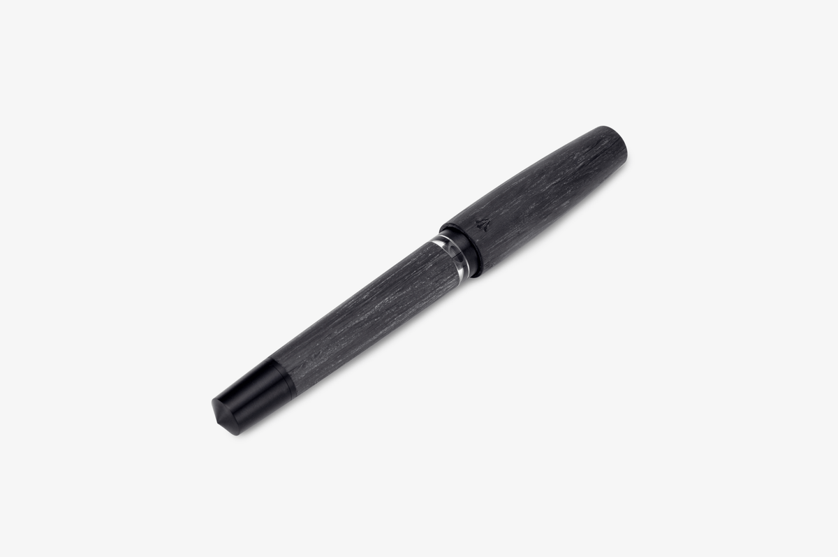 Gravitas Piston Fountain Pen - Carbon Black (Limited Edition)