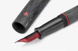 Gravitas Pocket Eyedropper Fountain Pen - Pultruded Carbon Fiber