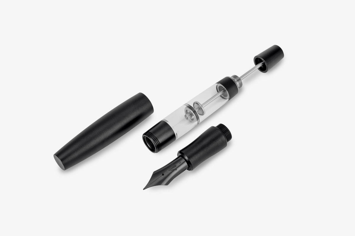 Gravitas Monster Fountain Pen - Aluminum Black