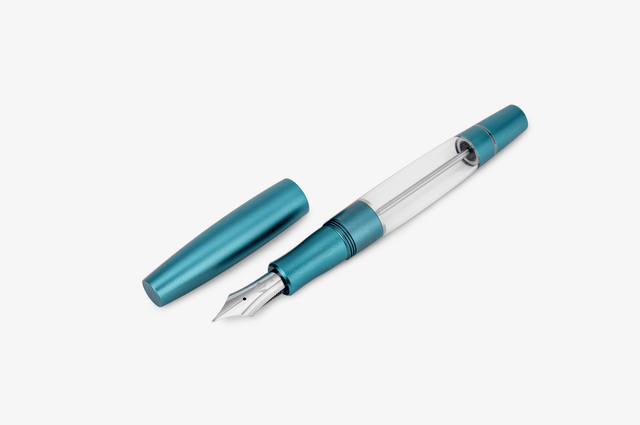 Gravitas Monster Fountain Pen - Aluminum Teal