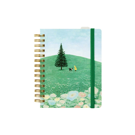 King Jim Hitotoki Note Ring Notebook - Passport Size