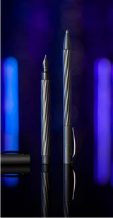 Faber-Castell Ambition Italic Ballpoint Pen - Obsidian