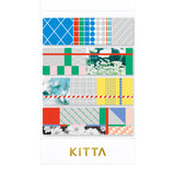 KITTA Portable Washi Decorative Tape - Basic - Fragments
