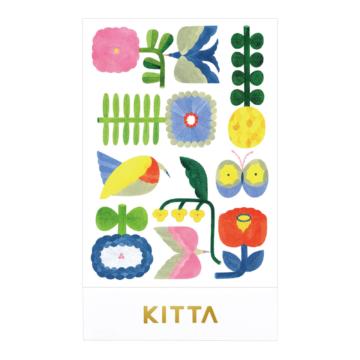 KITTA Portable Washi Decorative Tape - Basic - Sunlit
