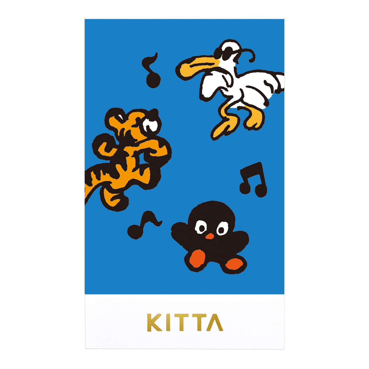 KITTA Portable Washi Decorative Tape - Special - Friends