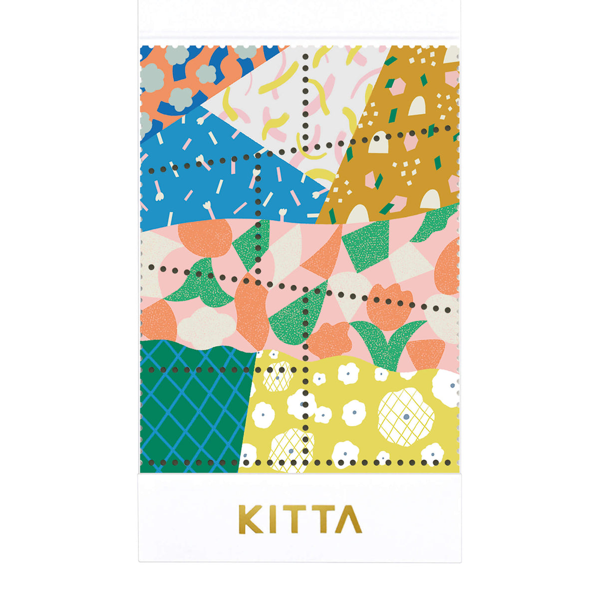 KITTA Portable Washi Decorative Tape - Special - Patchwork