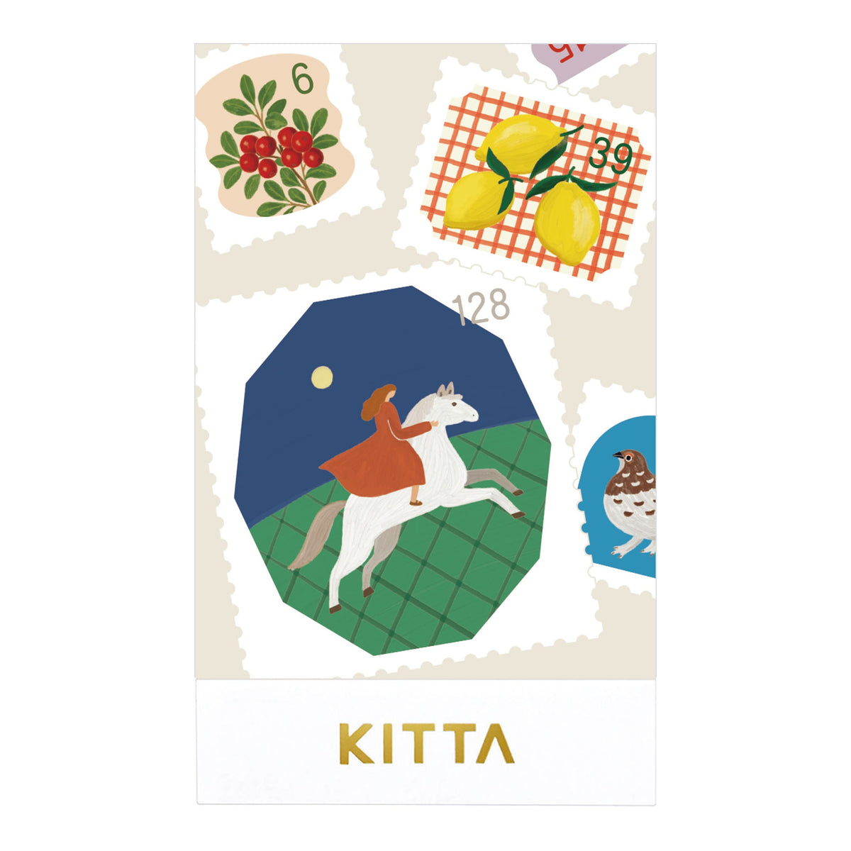 KITTA Portable Washi Decorative Tape - Clear - Memory