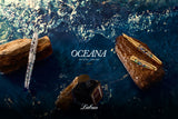 Laban Oceana Abalone Skeleton Fountain Pens in Gold and Silver