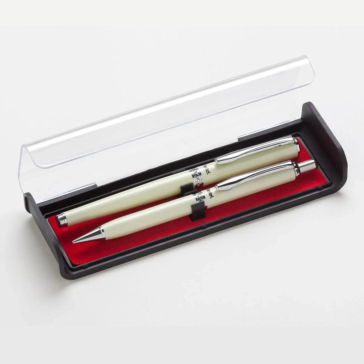 Pentel Libretto Pen & Pencil Set - Cream