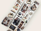 CoraCreaCrafts Light Academia Transparent Tape