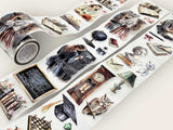 CoraCreaCrafts Light Academia Transparent Tape